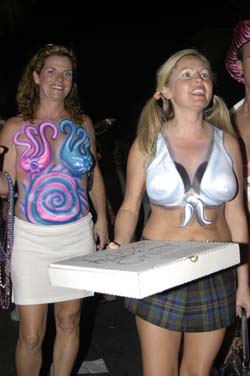 Body Painting 2004 photo - Duval Street, Key West